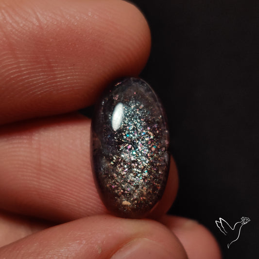 Buy Bloodshot Iolite In Sunstone Cabochon N46398 Online at GemstonesForSale