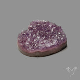 Large Amethyst Druzy Heart Specimen