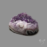 Large Amethyst Druzy Heart Specimen