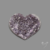Buy Large Amethyst Druzy Heart Specimen N46404 Online at GemstonesForSale