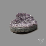 Large Amethyst Druzy Heart Specimen