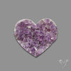 Buy Large Amethyst Druzy Heart Specimen N46407 Online at GemstonesForSale