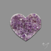 Buy Large Amethyst Druzy Heart Specimen N46407 Online at GemstonesForSale