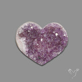 Buy Large Amethyst Druzy Heart Specimen N46409 Online at GemstonesForSale