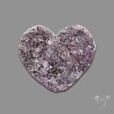 Buy Large Amethyst Druzy Heart Specimen N46410 Online at GemstonesForSale