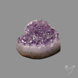 Large Amethyst Druzy Heart Specimen