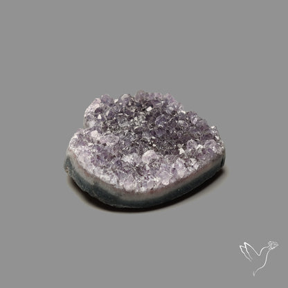 Large Amethyst Druzy Heart Specimen