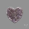 Buy Large Amethyst Druzy Heart Specimen N46422 Online at GemstonesForSale