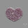 Buy Large Amethyst Druzy Heart Specimen N46426 Online at GemstonesForSale