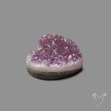 Large Amethyst Druzy Heart Specimen