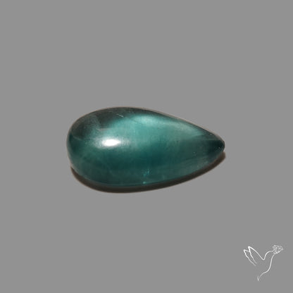 Belgian Teal Fluorite Cabochon