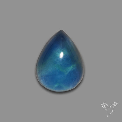 Buy Belgian Teal Fluorite Cabochon N46447 Online at GemstonesForSale