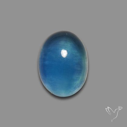 Buy Belgian Teal Fluorite Cabochon N46448 Online at GemstonesForSale