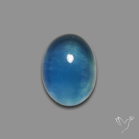 Buy Belgian Teal Fluorite Cabochon N46448 Online at GemstonesForSale
