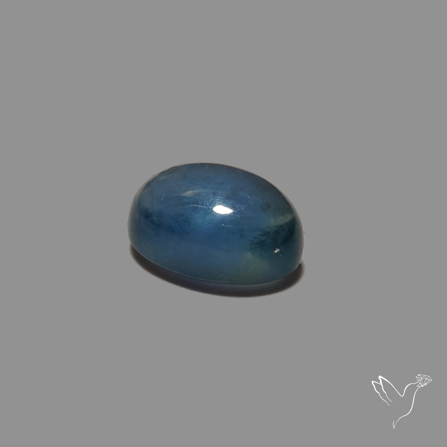 Belgian Teal Fluorite Cabochon