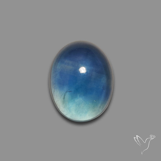 Buy Belgian Teal Fluorite Cabochon N46449 Online at GemstonesForSale