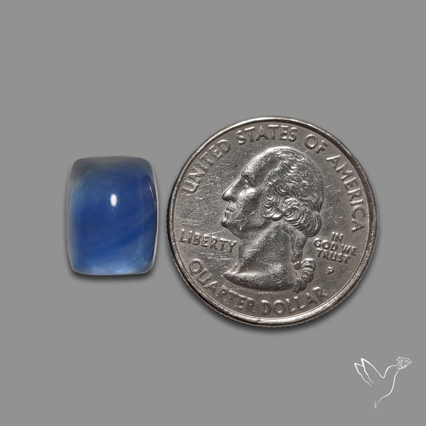 Belgian Teal Fluorite Cabochon