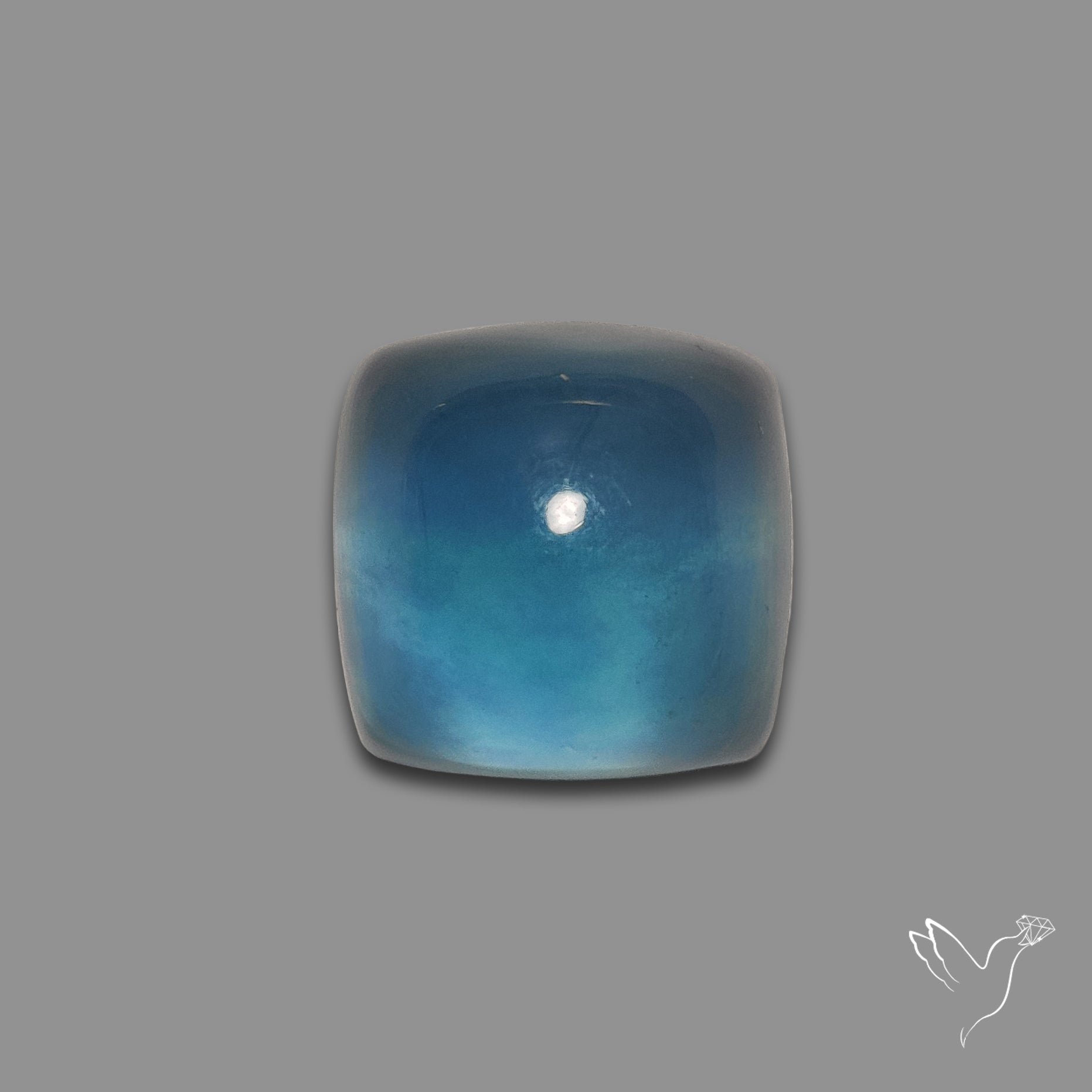 Buy Belgian Teal Fluorite Cabochon N46458 Online at GemstonesForSale