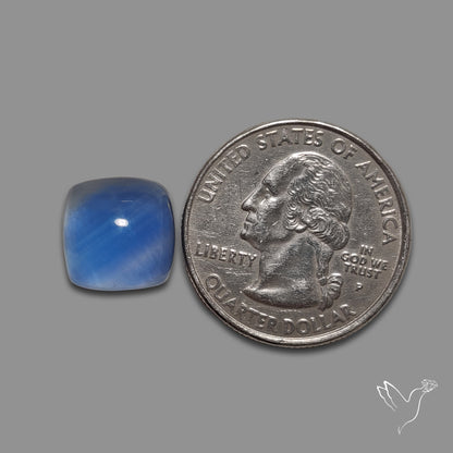 Belgian Teal Fluorite Cabochon