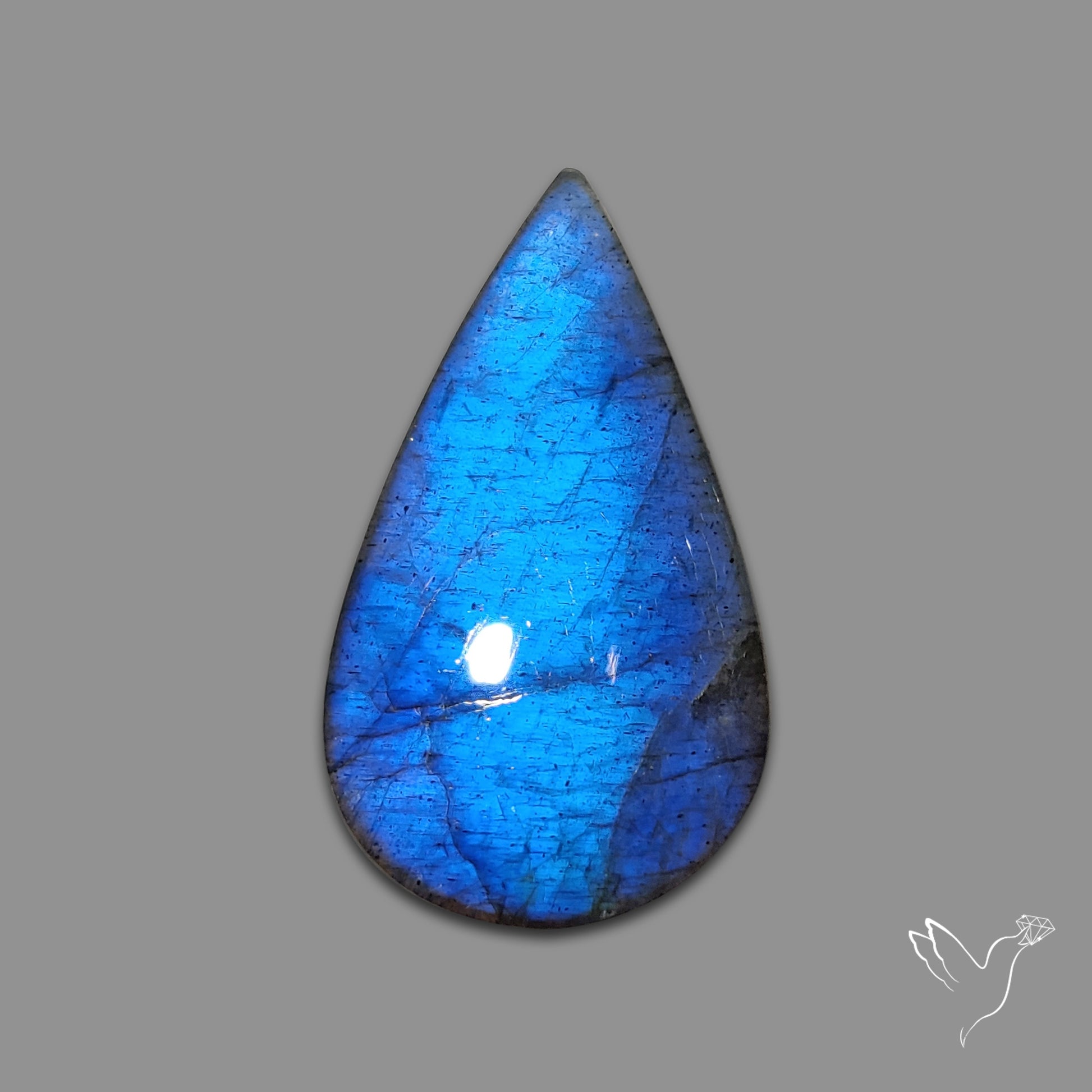 Buy Deep Blue Labradorite Cabochon N46495 Online at GemstonesForSale
