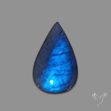 Buy Deep Blue Labradorite Cabochon N46497 Online at GemstonesForSale