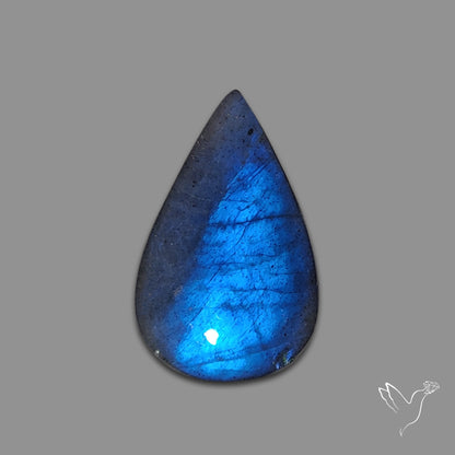 Buy Deep Blue Labradorite Cabochon N46497 Online at GemstonesForSale