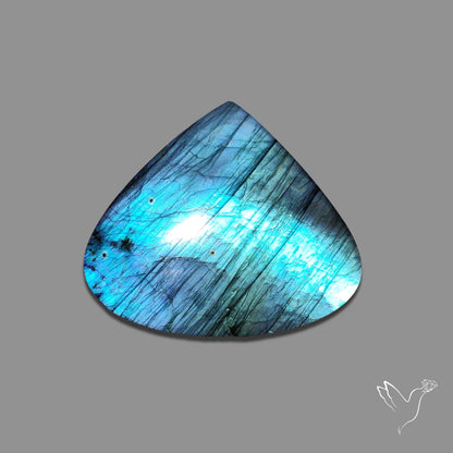 Buy Electric Blue Spectrolite Cabochon N46504 Online at GemstonesForSale