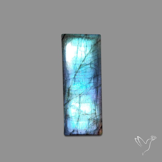 Buy Electric Blue Spectrolite Cabochon N46508 Online at GemstonesForSale