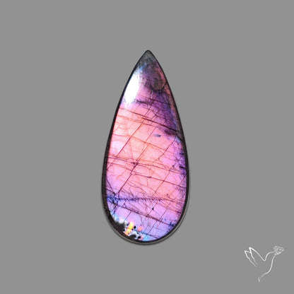 Buy Purple Spectrolite Cabochon N46524 Online at GemstonesForSale