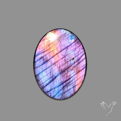 Buy Purple Spectrolite Cabochon N46531 Online at GemstonesForSale