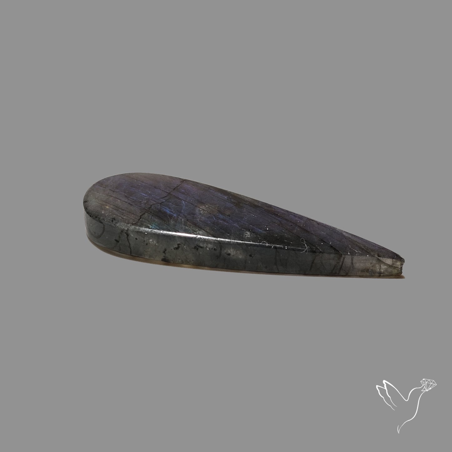 Purple Spectrolite Cabochon