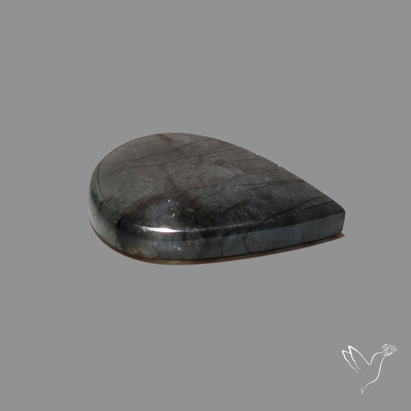 Sea Green Spectrolite Cabochon