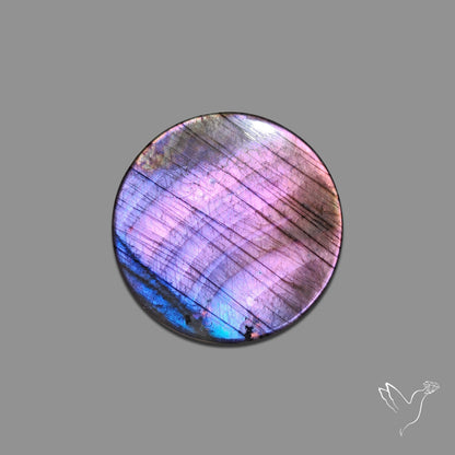 Buy Purple Spectrolite Cabochon N46545 Online at GemstonesForSale