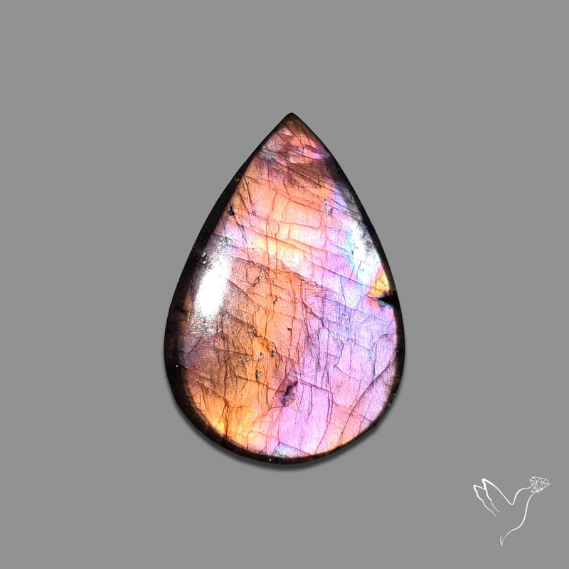 Rainbow Spectrolite Cabochon