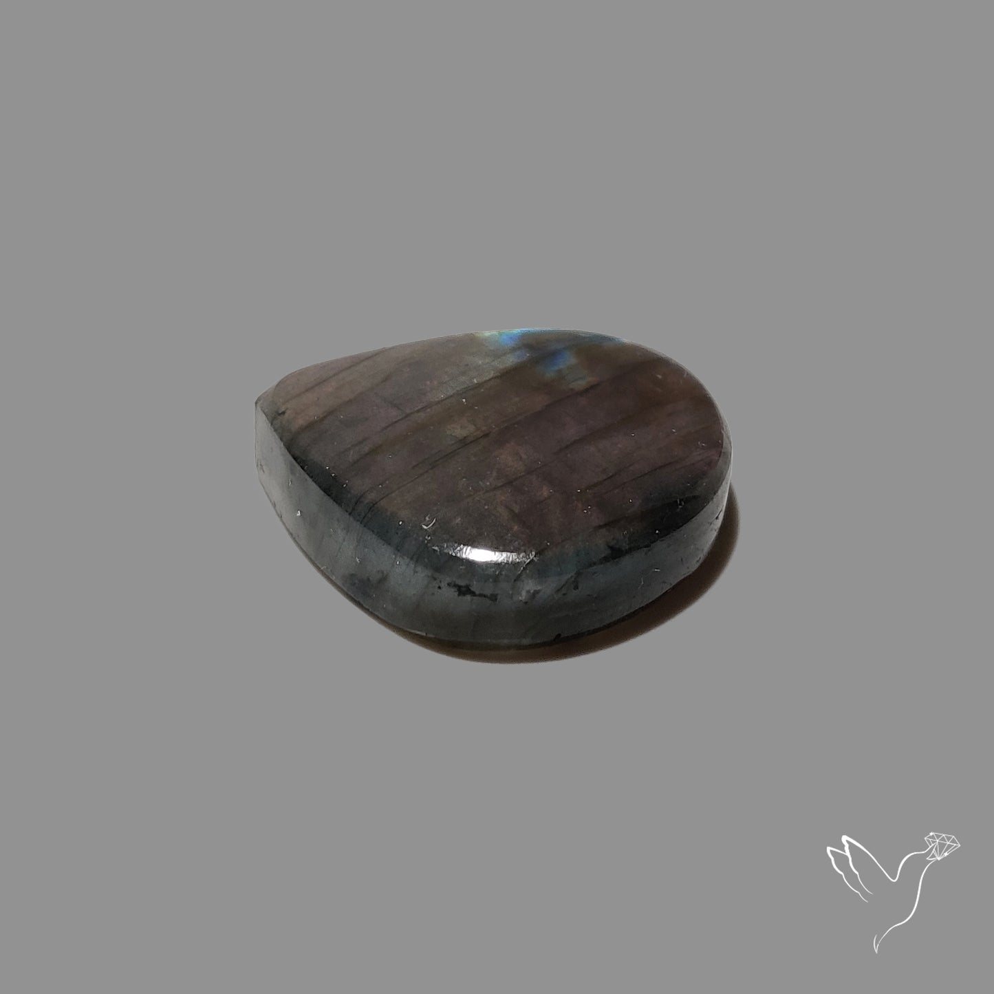 Purple Spectrolite Cabochon