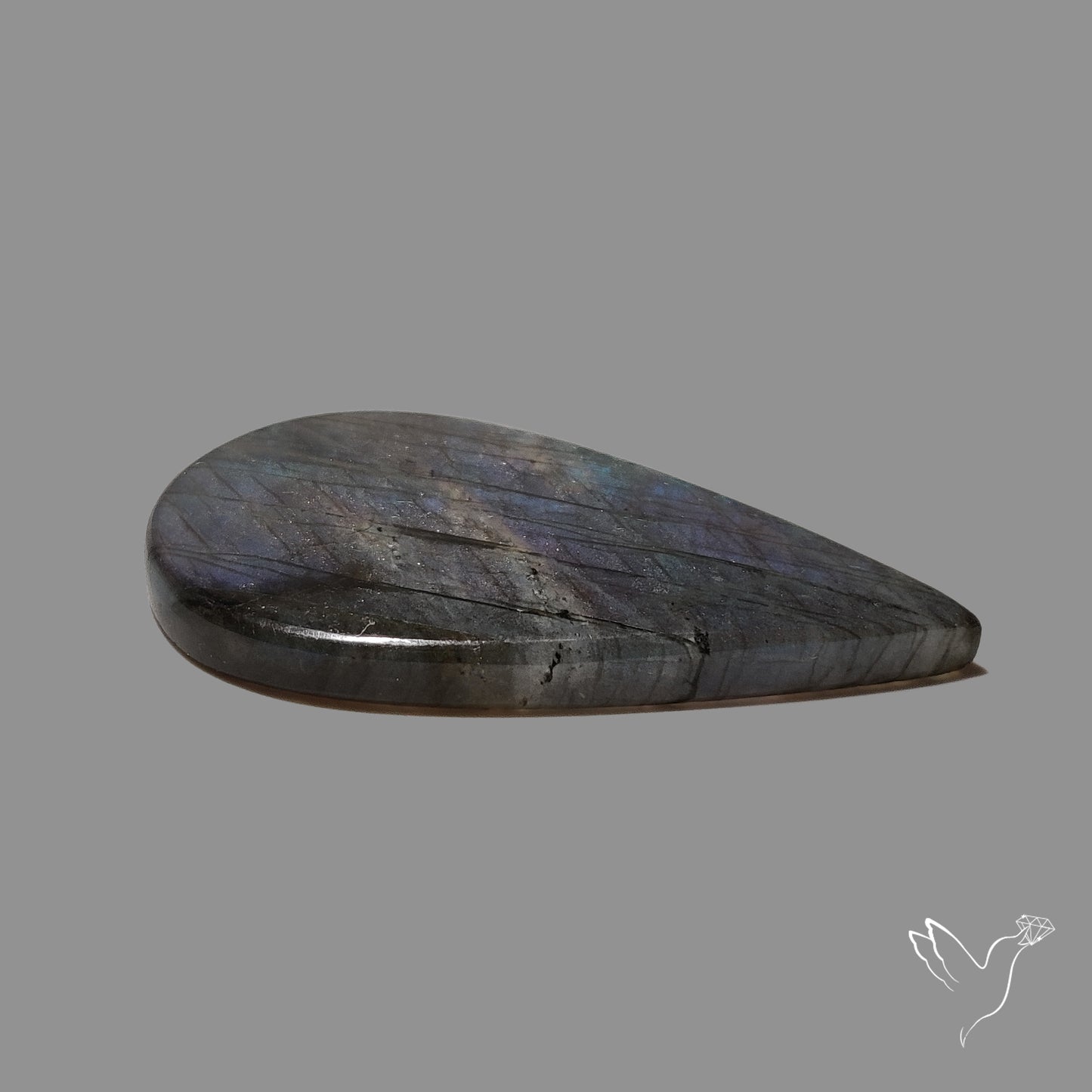 Sea Green Spectrolite Cabochon