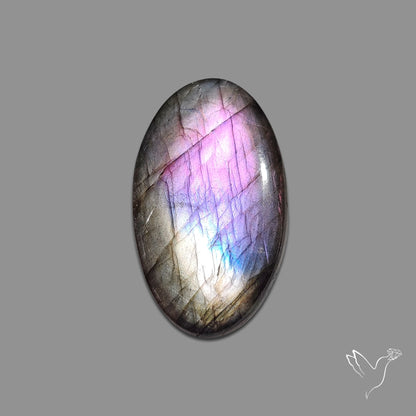 Buy Purple Spectrolite Cabochon N46561 Online at GemstonesForSale