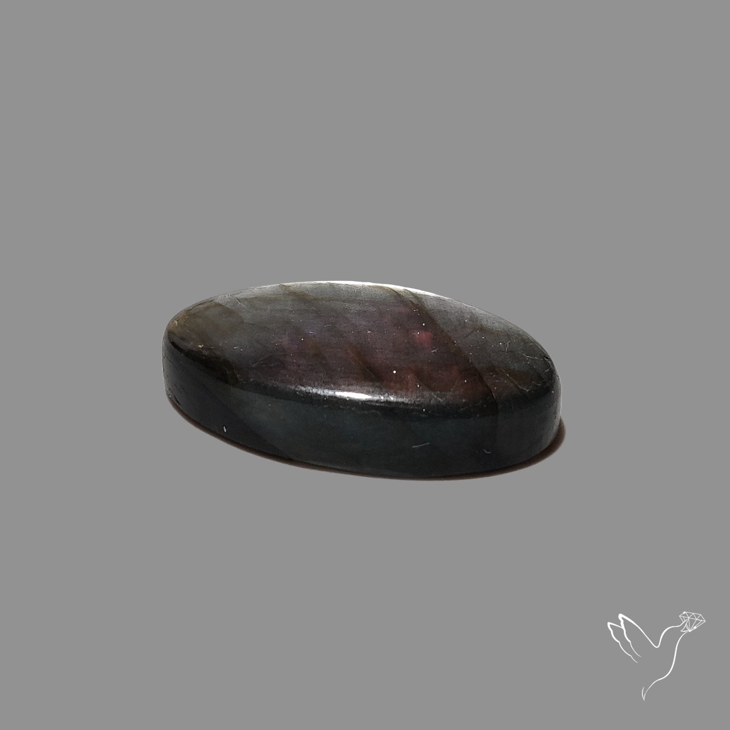 Purple Spectrolite Cabochon
