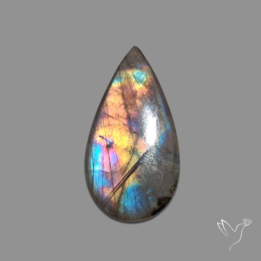 Buy Purple Spectrolite Cabochon N46566 Online at GemstonesForSale