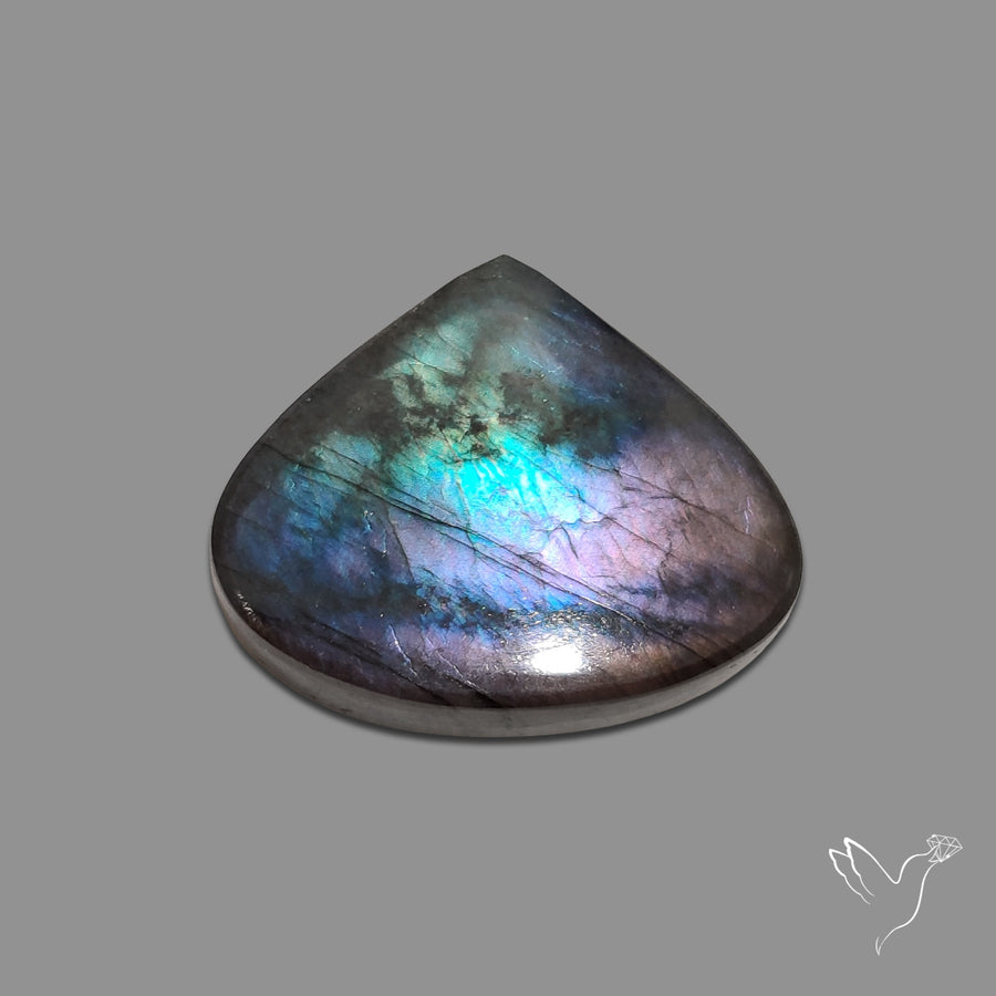 Rainbow Spectrolite Cabochon