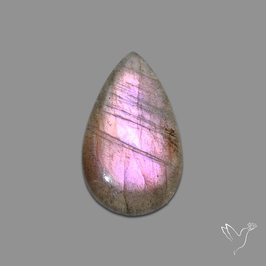 Purple Labradorite Cabochon