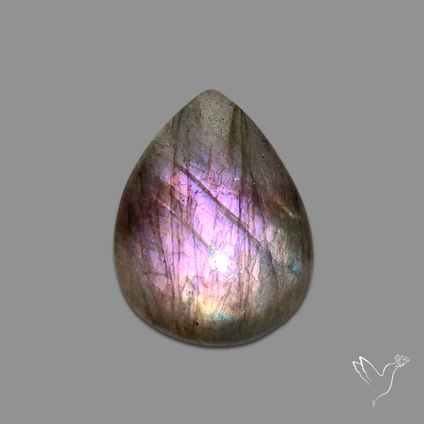 Buy Purple Labradorite Cabochon N46578 Online at GemstonesForSale