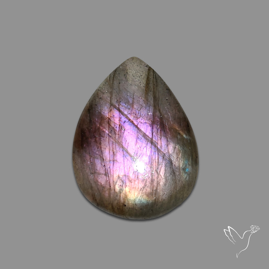 Purple Labradorite Cabochon