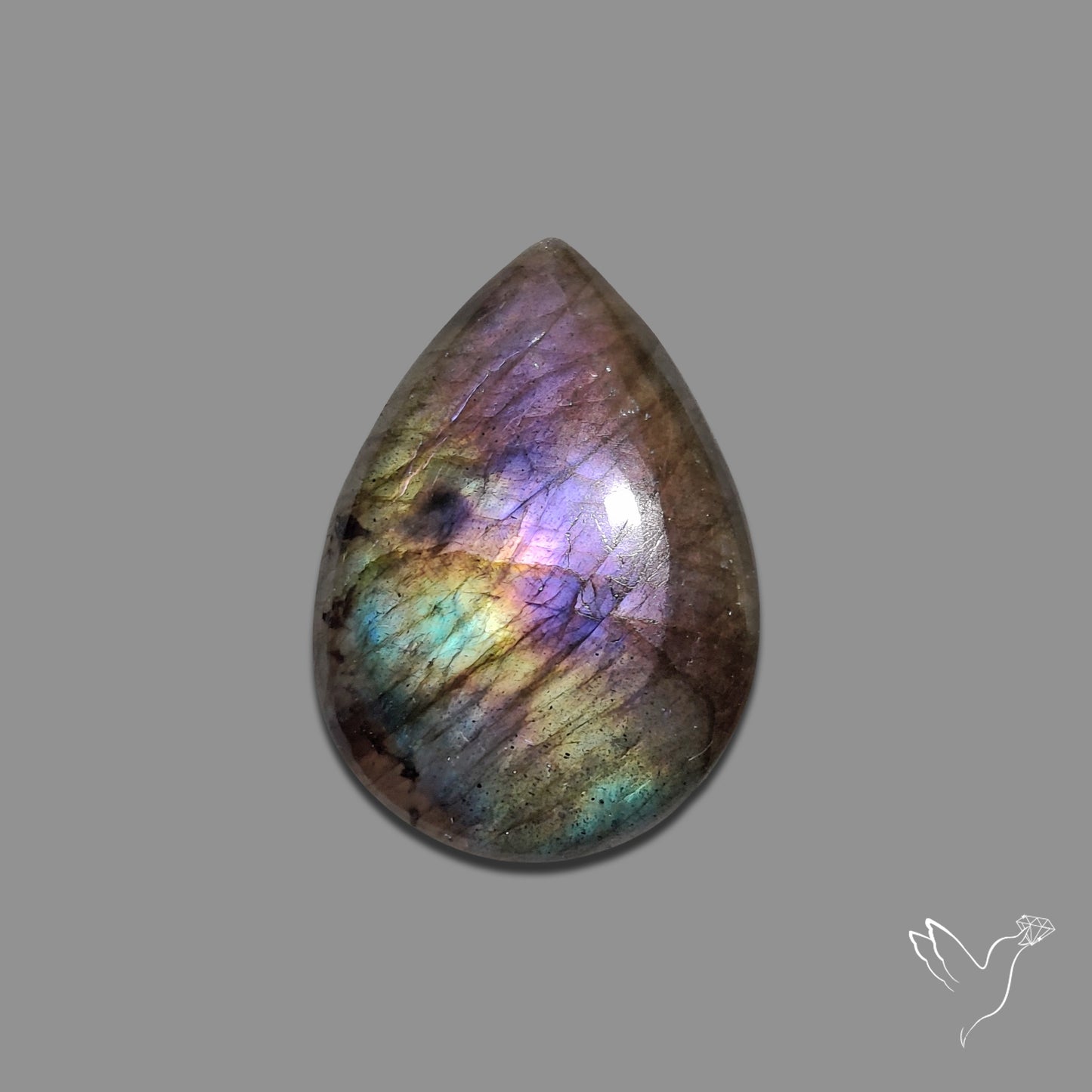 Buy Rainbow Labradorite Cabochon N46582 Online at GemstonesForSale
