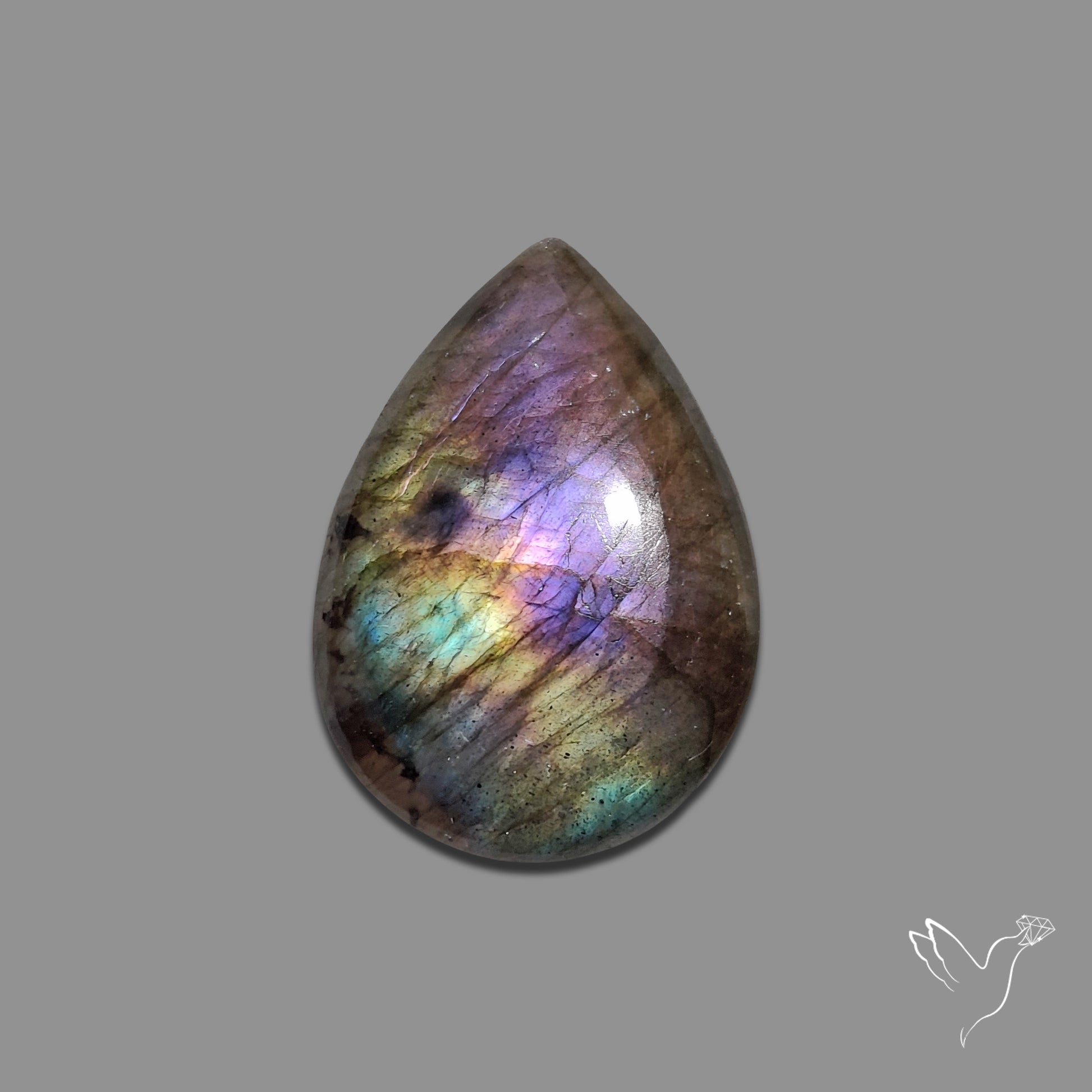 Buy Rainbow Labradorite Cabochon N46582 Online at GemstonesForSale