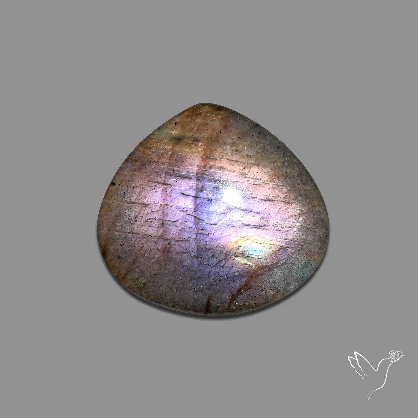 Buy Purple Labradorite Cabochon N46584 Online at GemstonesForSale