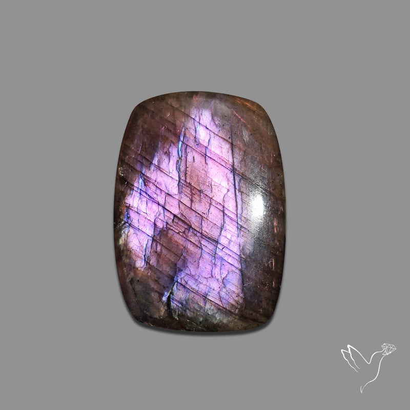Purple Labradorite Cabochon