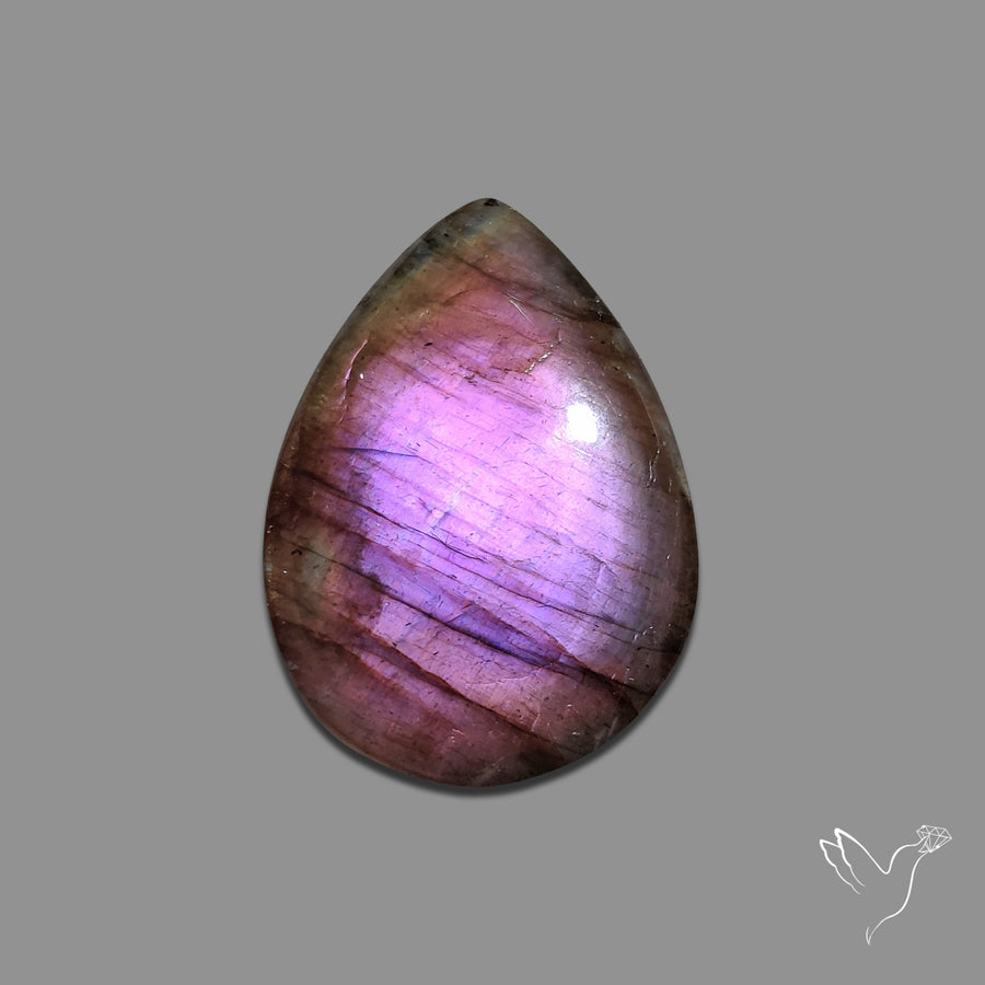 Purple Labradorite Cabochon