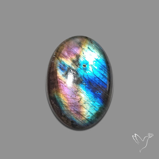 Buy Rainbow Labradorite Cabochon N46589 Online at GemstonesForSale