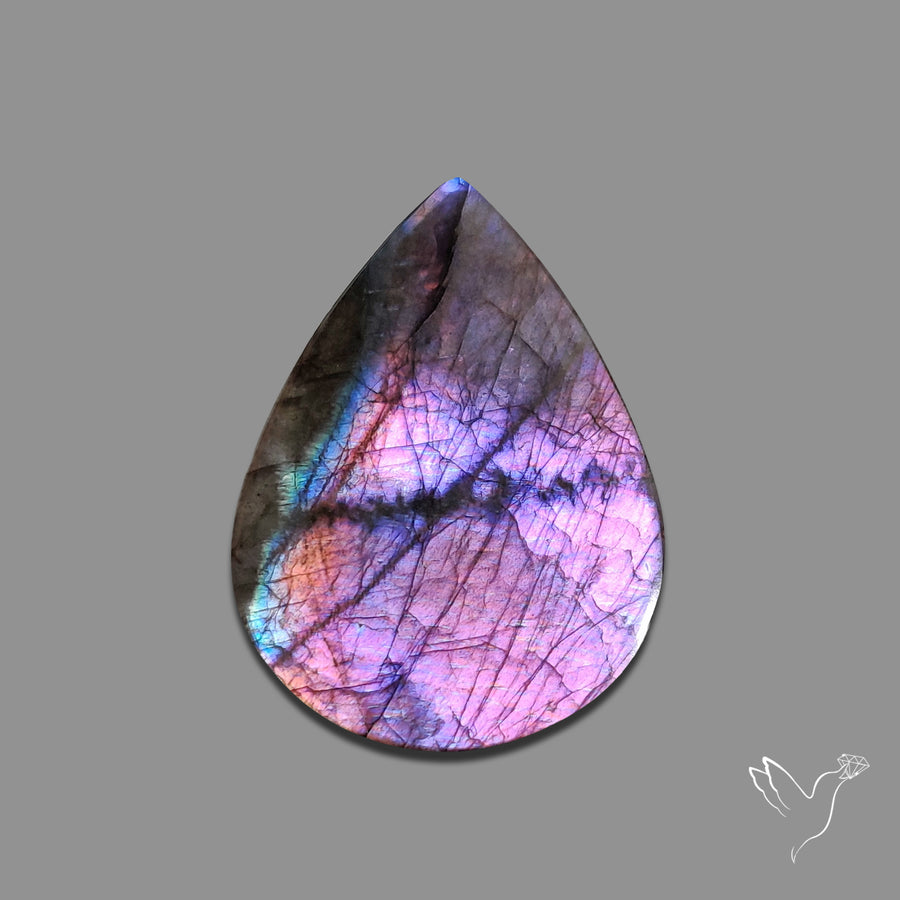 Purple Labradorite Cabochon